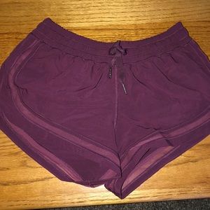 Lulu lemon running shorts